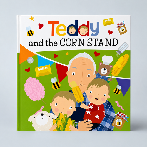 Teddy and the Corn Stand
