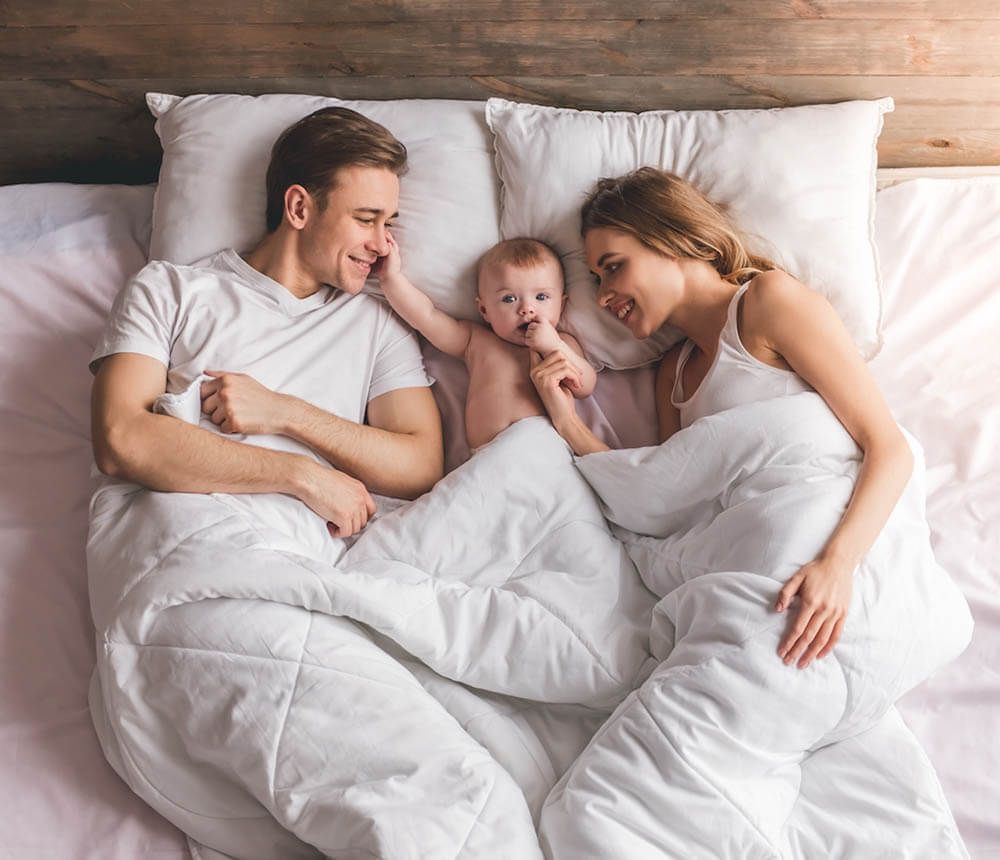 co-sleeping with baby